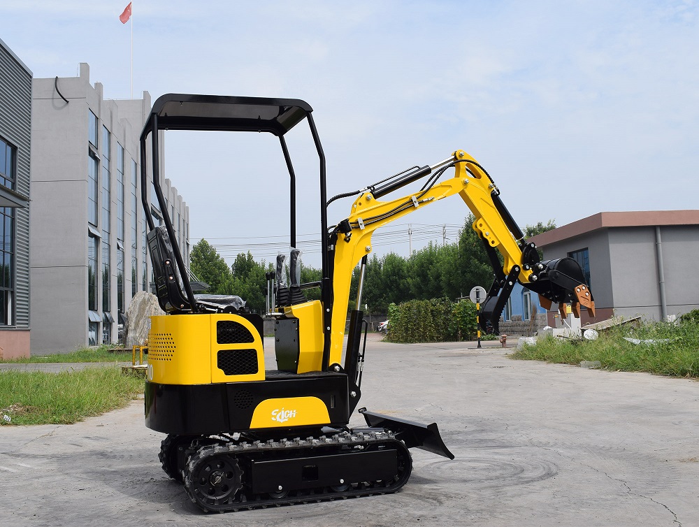 HT10 mini excavator with Kubota engine