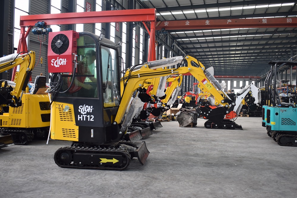 HT12 mini excavator with Koop engine